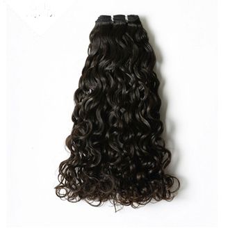 machine weft curly hair exporters